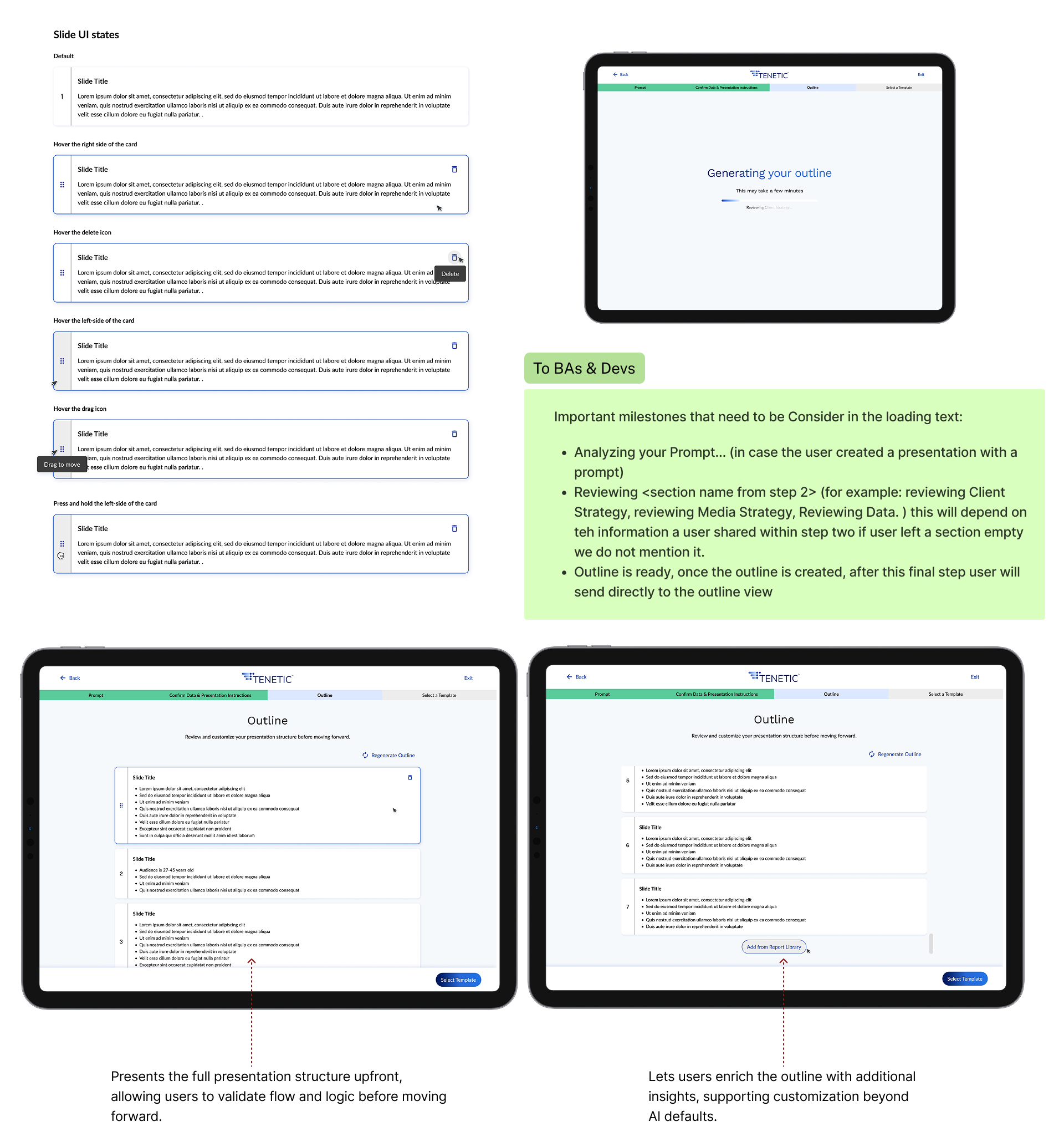 Outline review is the second commit point