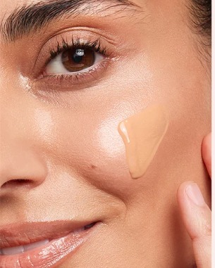 Mineral Sun Glow SPF on skin